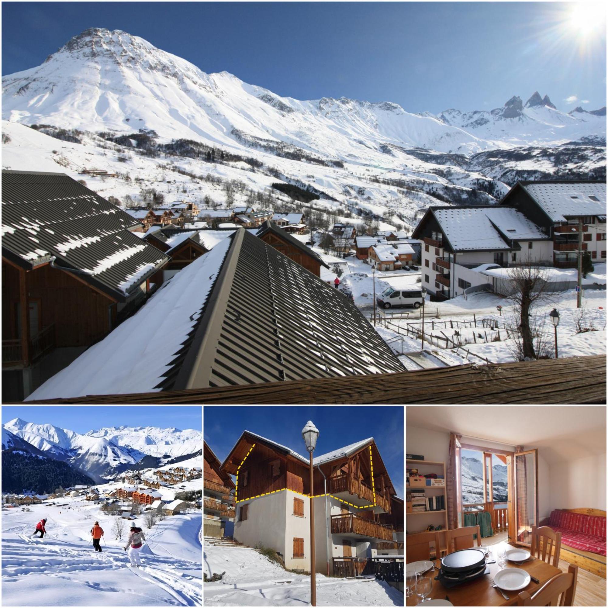Appart - Chalet Du Hameau Des Aiguilles Albiez-Montrond Exterior photo